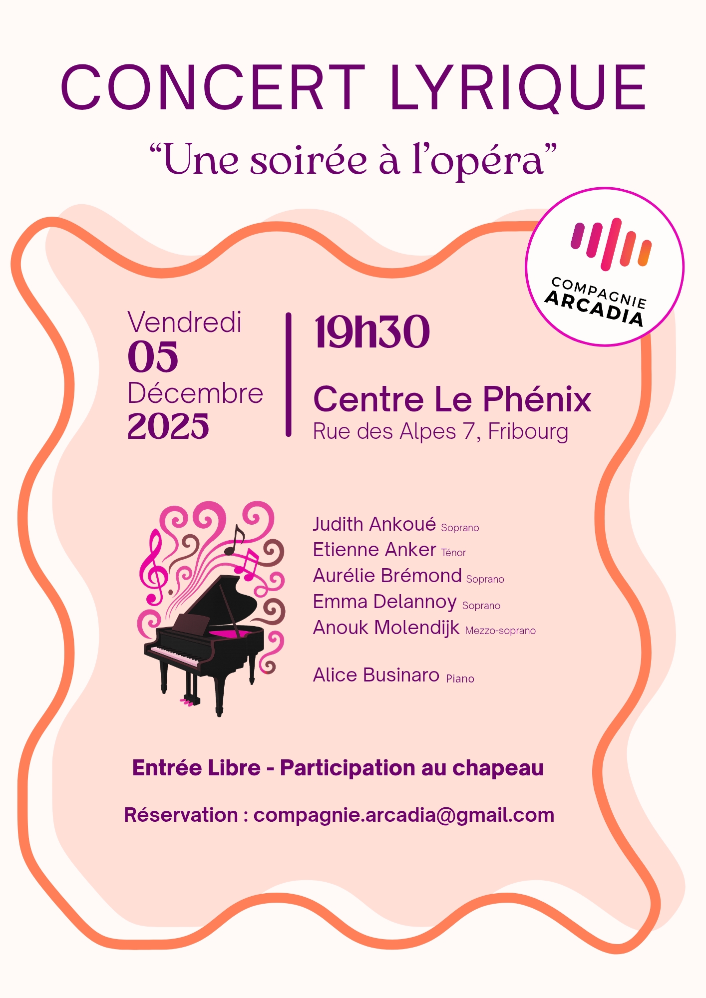 Concert lyrique « Une soirée à l'opéra »